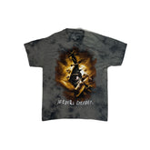 Vintage Jeepers Creepers Horror Movie T-Shirt Large Gray Tie-Dye Graphic Tee